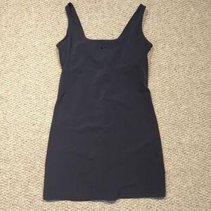 Nike Dri-Fit Bliss Training Dress Women Small Black Tennis Active